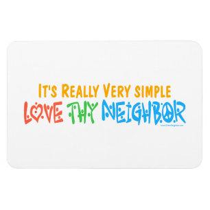 Liebe Thy Nachbar Magnet