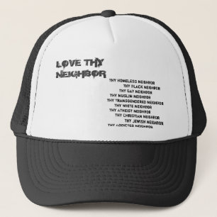 Liebe Thy Nachbar Truckerkappe