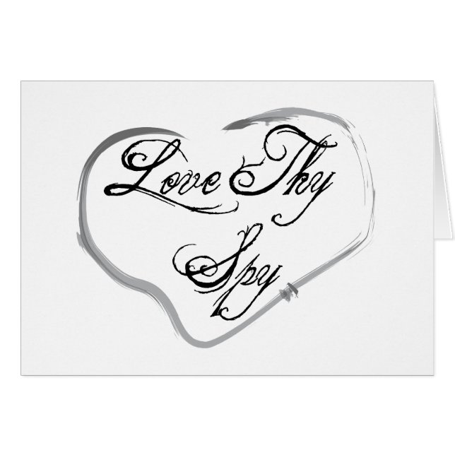 Liebe Thy Spion (Vorderseite (Horizontal))