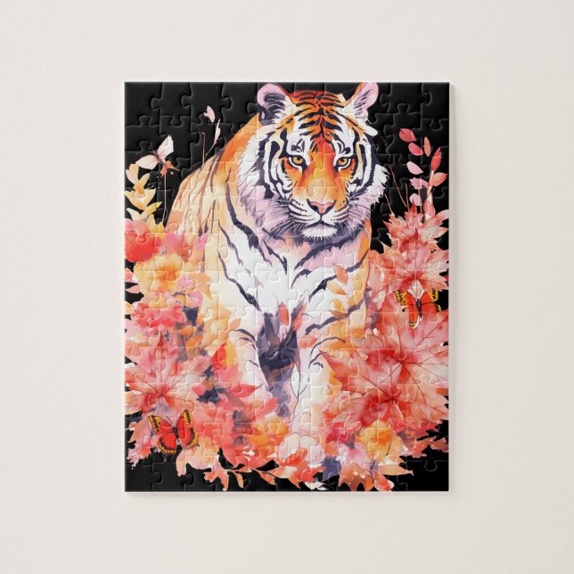 Liebe Tigers Puzzle (Vertikal)