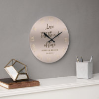 Liebe Time Blush Wedding Jubiläum Chic Keepake