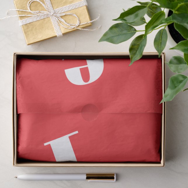 "Liebe" Tissuepapier Seidenpapier (Geschenk)