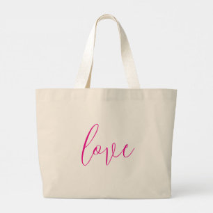 Liebe Tote Bag Jumbo Stoffbeutel
