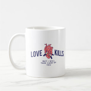 Liebe tötet kaffeetasse