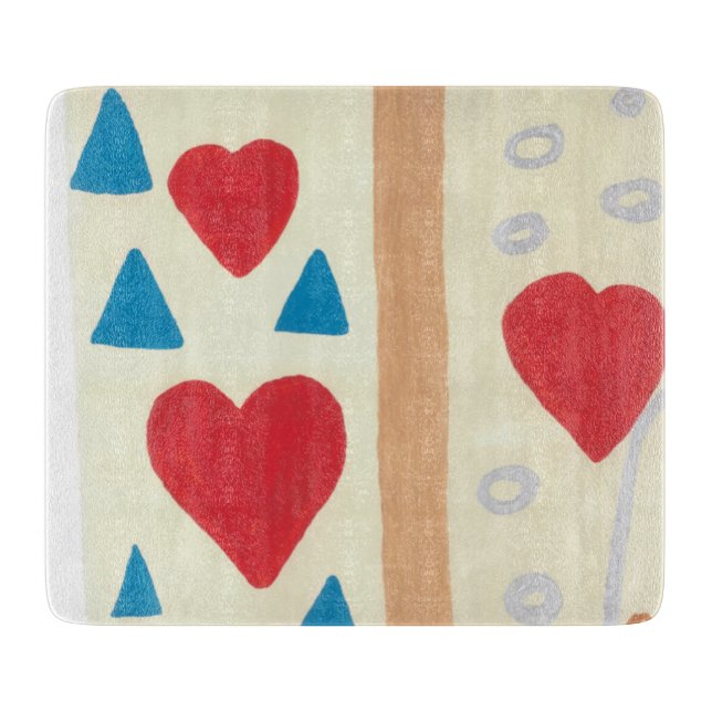 Liebe Trassenschneider Schneidebrett (Vorderseite)