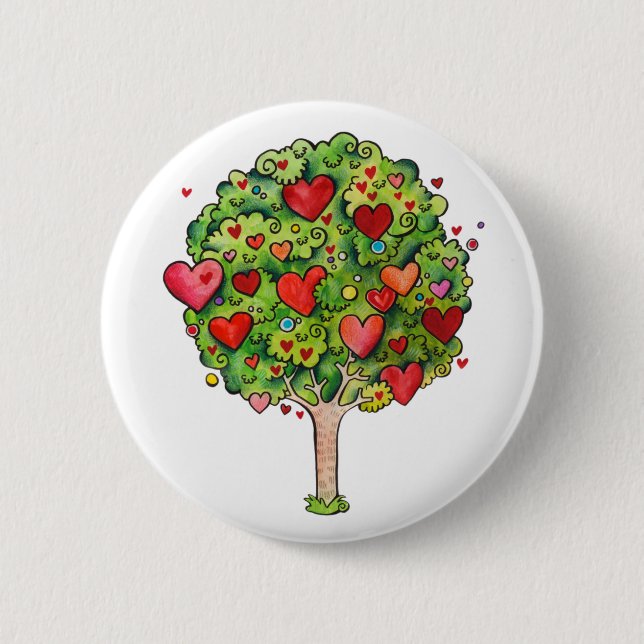 Liebe Tree Button (Vorderseite)