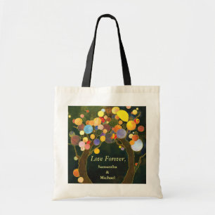 Liebe Trees Symbol der ewigen Liebe Tragetasche