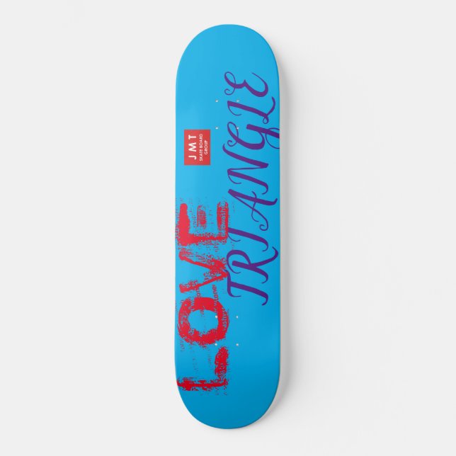LIEBE TRIANGLE SKATEBOARDS / JMT SKATEBOARDS (Vorderseite)