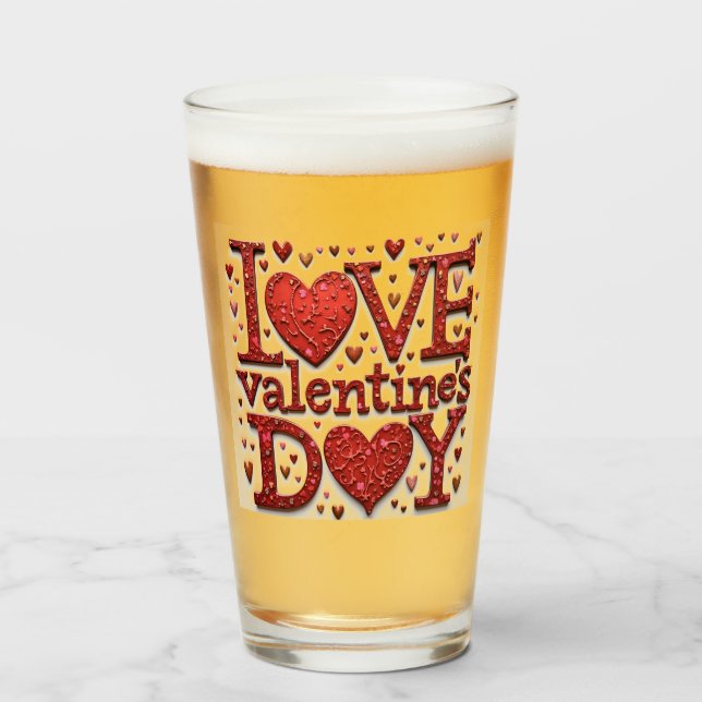 Liebe Trinkgläser Glas (Vorne (Gefüllt))