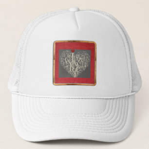 Liebe Trucker Hat Truckerkappe