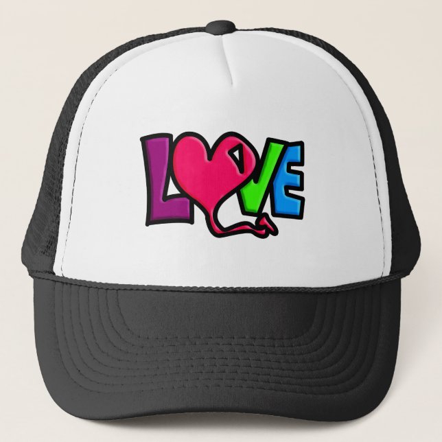 LIEBE TRUCKERKAPPE (Vorderseite)