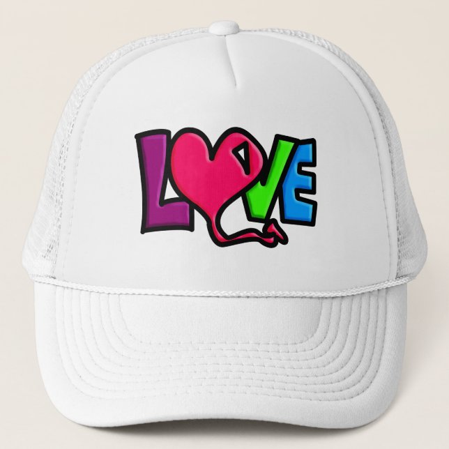 LIEBE TRUCKERKAPPE (Vorderseite)