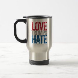 Liebe-Trumpf-Hass-Kaffee-Tasse Reisebecher