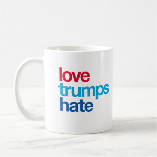 Liebe-Trumpf-Hass Tasse