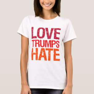 Liebe Trumps Hass gegen Trump T-Shirt