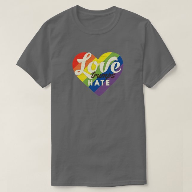 Liebe Trumps Hate Remembrance Tshirt II (Design vorne)