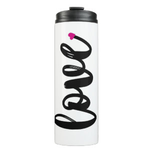 LIEBE Tumbler, Valentinstag Geschenk für sie, Thermosbecher