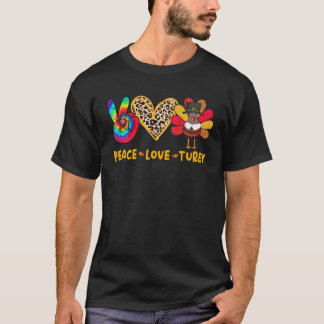 Liebe Türkei Leopard Herz Türkei Krawatte D T-Shirt