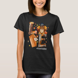 LIEBE Türkei Pilgrim Pumpkin Pie Counselor Life Th T-Shirt