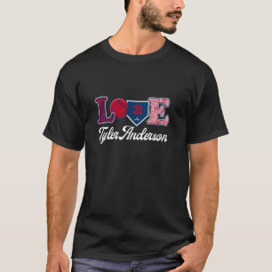 Liebe Tyler Anderson Los Angeles Baseball MLBPA T-Shirt