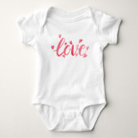Liebe Typografie Pink Girly Baby Glam Niedlich Gir