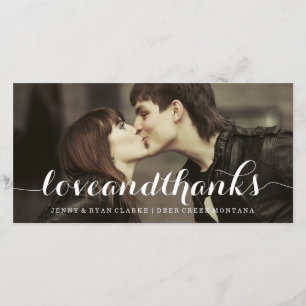 LIEBE U. DANK-SKRIPT WEDDING %PIPE% DANKEN IHNEN DANKESKARTE