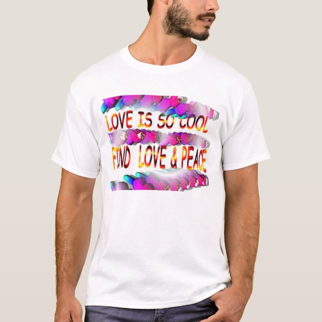 LIEBE U. FRIEDEN T-Shirt (Vorderseite)