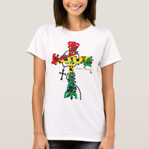 LIEBE U. PEACE-CROSS T-Shirt