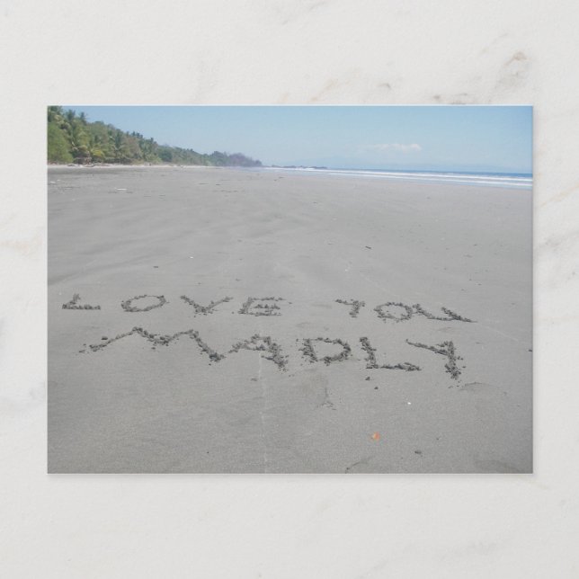 Liebe U Postkarte (Vorderseite)