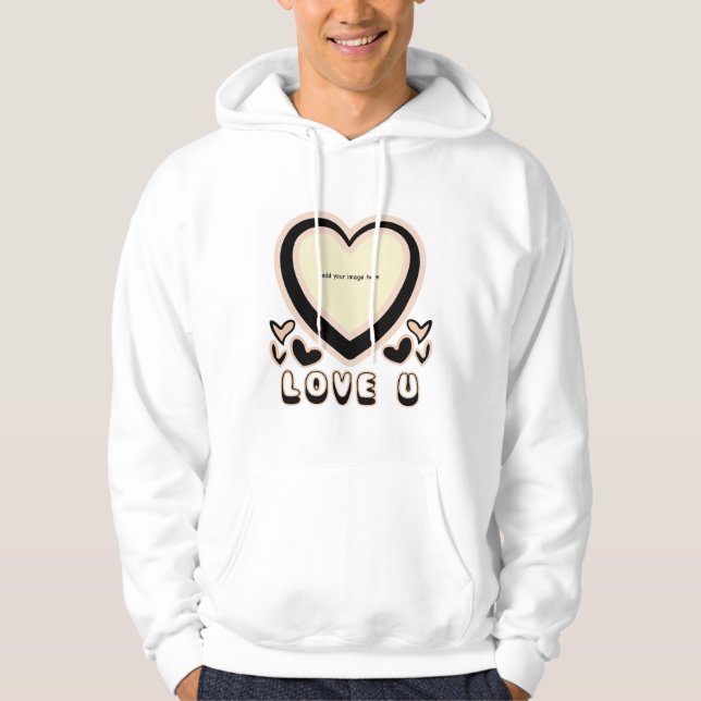 LIEBE U Teddy Bear T - Shirt Trucker Hat (Vorderseite)