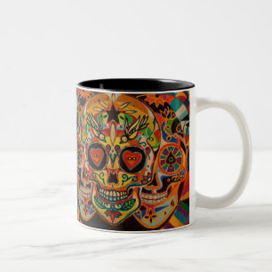 LIEBE u. Tod Zweifarbige Tasse
