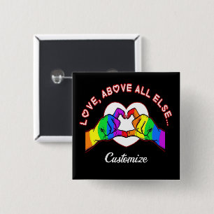 Liebe über allen anderen Schaltflächen Button