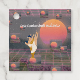 Liebe überwindet Multiverse Geschenkanhänger