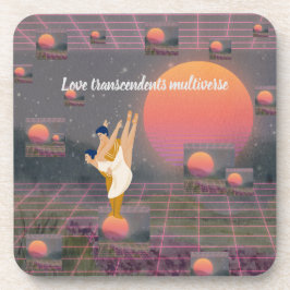 Liebe überwindet Multiverse Getränkeuntersetzer