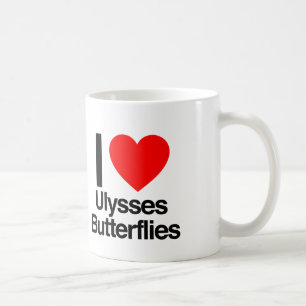 Liebe ulysses butterfliegen tasse