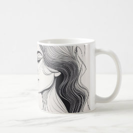 Liebe um uns herum kaffeetasse