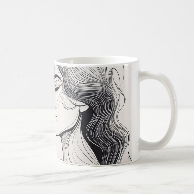 Liebe um uns herum kaffeetasse (Rechts)