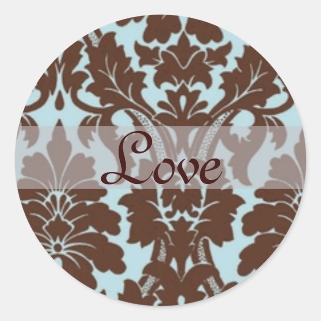 Liebe Umschlag Aufkleber Stickers (Vorderseite)