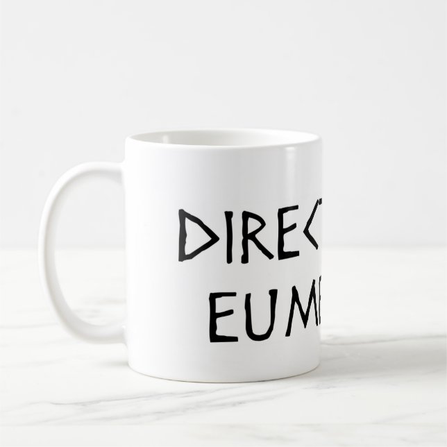 LIEBE UND ANDERE FABELN Eumenides Tasse (Links)