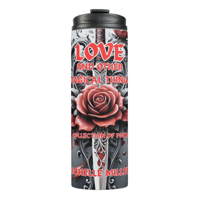 Liebe und andere magische Dinge Thermosbecher (Vorderseite)