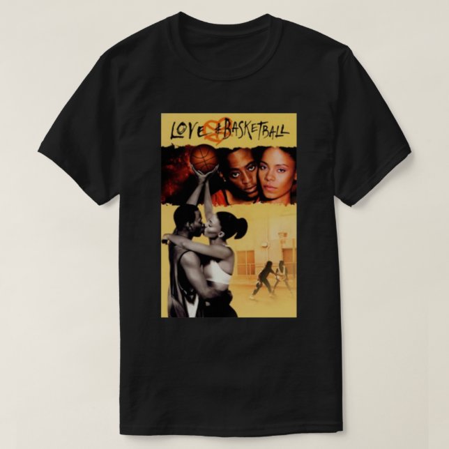 Liebe und Basketballabdeckung zum Shirt (Design vorne)