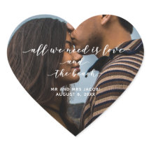 Liebe und Beach Foto Vielen Dank