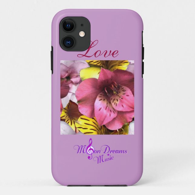 Liebe und Blume Tough Xtreme iPhone 5 Fall Case-Mate iPhone Hülle (Rückseite)
