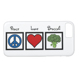 Liebe und Broccoli-Symbole Case-Mate iPhone Hülle