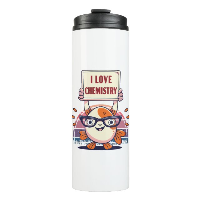 Liebe und Chemie Thermosbecher (Vorderseite)