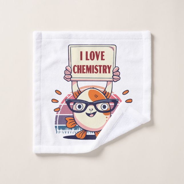 Liebe und Chemie Waschlappen (Waschlappen)
