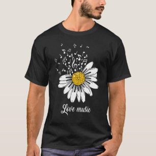 Liebe und Chrysanthemen T-Shirt
