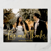 Liebe und danke Foto Wedding danke Ihnen für Ihren