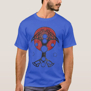 Liebe und Donnerwetter Gott des Donners Yggdra T-Shirt