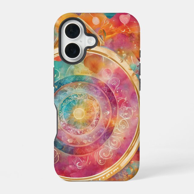 Liebe und Ermächtigung iPhone 16 Hülle (Rückseite)